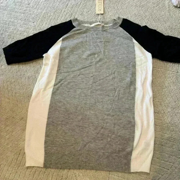ROOLEE short sleeve sweater NWT - Picture 1 of 7